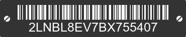 2011 LINCOLN Town Car 2LNBL8EV7BX755407 VIN decoded