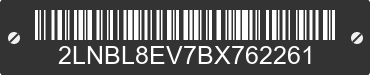 2011 LINCOLN Town Car 2LNBL8EV7BX762261 VIN decoded