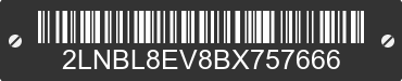 2011 LINCOLN Town Car 2LNBL8EV8BX757666 VIN decoded