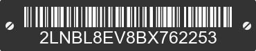 2011 LINCOLN Town Car 2LNBL8EV8BX762253 VIN decoded