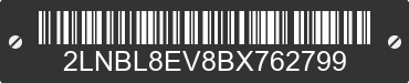 2011 LINCOLN Town Car 2LNBL8EV8BX762799 VIN decoded