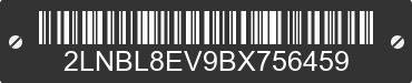 2011 LINCOLN Town Car 2LNBL8EV9BX756459 VIN decoded