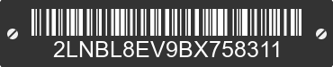 2011 LINCOLN Town Car 2LNBL8EV9BX758311 VIN decoded