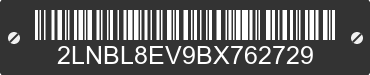 2011 LINCOLN Town Car 2LNBL8EV9BX762729 VIN decoded