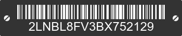 2011 LINCOLN Town Car 2LNBL8FV3BX752129 VIN decoded