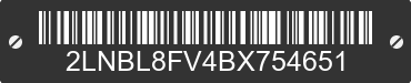 2011 LINCOLN Town Car 2LNBL8FV4BX754651 VIN decoded