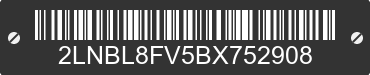 2011 LINCOLN Town Car 2LNBL8FV5BX752908 VIN decoded