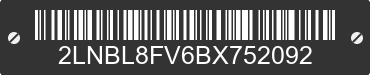 2011 LINCOLN Town Car 2LNBL8FV6BX752092 VIN decoded