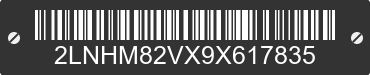 2009 LINCOLN Town Car 2LNHM82VX9X617835 VIN decoded