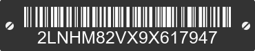 2009 LINCOLN Town Car 2LNHM82VX9X617947 VIN decoded
