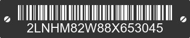 2008 LINCOLN Town Car 2LNHM82W88X653045 VIN decoded