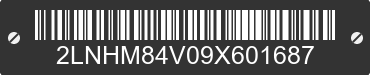 2009 LINCOLN Town Car 2LNHM84V09X601687 VIN decoded