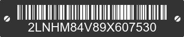 2009 LINCOLN Town Car 2LNHM84V89X607530 VIN decoded