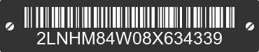 2008 LINCOLN Town Car 2LNHM84W08X634339 VIN decoded