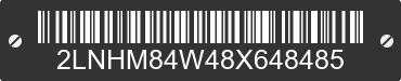 2008 LINCOLN Town Car 2LNHM84W48X648485 VIN decoded