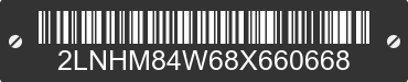 2008 LINCOLN Town Car 2LNHM84W68X660668 VIN decoded