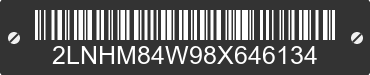 2008 LINCOLN Town Car 2LNHM84W98X646134 VIN decoded