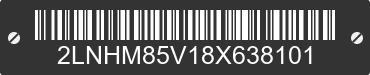 2008 LINCOLN Town Car 2LNHM85V18X638101 VIN decoded