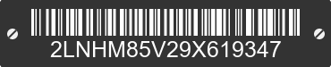 2009 LINCOLN Town Car 2LNHM85V29X619347 VIN decoded