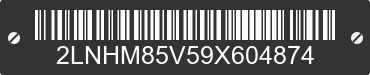2009 LINCOLN Town Car 2LNHM85V59X604874 VIN decoded