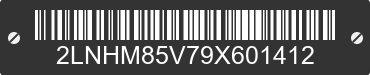 2009 LINCOLN Town Car 2LNHM85V79X601412 VIN decoded