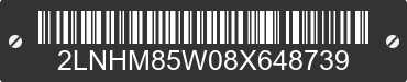 2008 LINCOLN Town Car 2LNHM85W08X648739 VIN decoded
