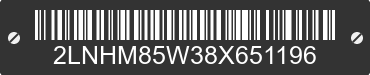 2008 LINCOLN Town Car 2LNHM85W38X651196 VIN decoded