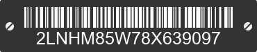 2008 LINCOLN Town Car 2LNHM85W78X639097 VIN decoded