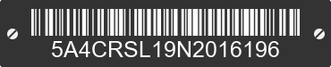 2022 LOAD RITE Load Rite Trailers 5A4CRSL19N2016196 VIN decoded