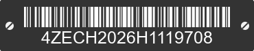 2017 LOAD TRAIL Load Trail 4ZECH2026H1119708 VIN decoded