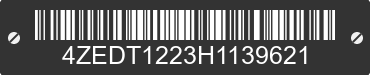 2017 LOAD TRAIL Load Trail 4ZEDT1223H1139621 VIN decoded