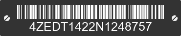 2022 LOAD TRAIL Load Trail 4ZEDT1422N1248757 VIN decoded
