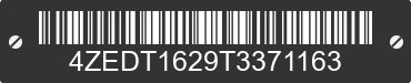 2026 LOAD TRAIL Load Trail 4ZEDT1629T3371163 VIN decoded