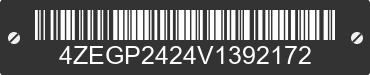 2027 LOAD TRAIL Load Trail 4ZEGP2424V1392172 VIN decoded