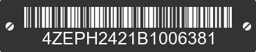 2011 LOAD TRAIL Load Trail 4ZEPH2421B1006381 VIN decoded