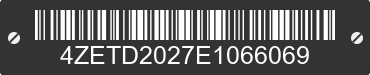 2014 LOAD TRAIL Load Trail 4ZETD2027E1066069 VIN decoded