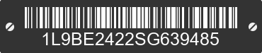2025 LUXE MFG. LLC LUXE MFG. LLC 1L9BE2422SG639485 VIN decoded