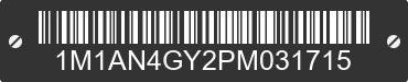 2023 MACK Anthem 1M1AN4GY2PM031715 VIN decoded