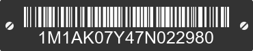 2007 MACK CXN 1M1AK07Y47N022980 VIN decoded