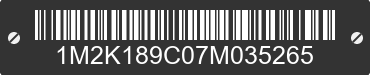 2007 MACK MR 1M2K189C07M035265 VIN decoded