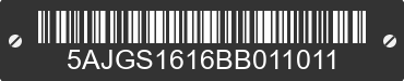 2011 MAGNUM PRODUCTS Magnum Products 5AJGS1616BB011011 VIN decoded