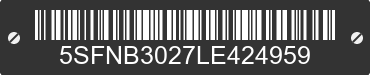 2020 MALLARD, NORTH TRAIL, & WILDERNESS Mallard, North Trail, & Wilderness 5SFNB3027LE424959 VIN decoded