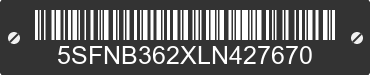 2020 MALLARD, NORTH TRAIL, & WILDERNESS Mallard, North Trail, & Wilderness 5SFNB362XLN427670 VIN decoded