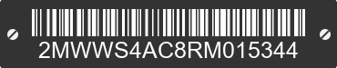 2024 MARLON RECREATIONAL PRODUCTS LTD. Marlon Recreational Products Ltd. 2MWWS4AC8RM015344 VIN decoded