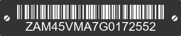 2016 MASERATI Granturismo ZAM45VMA7G0172552 VIN decoded