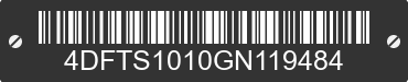 2016 MASTER TOW Master Tow 4DFTS1010GN119484 VIN decoded