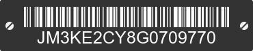 2016 MAZDA CX-5 JM3KE2CY8G0709770 VIN decoded