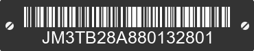2008 MAZDA CX-9 JM3TB28A880132801 VIN decoded