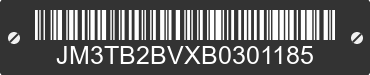 2011 MAZDA CX-9 JM3TB2BVXB0301185 VIN decoded