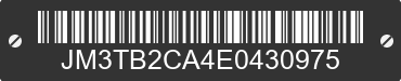 2014 MAZDA CX-9 JM3TB2CA4E0430975 VIN decoded